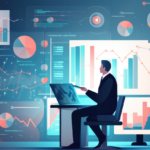 A business professional looks at charts and considers a data governance framework.