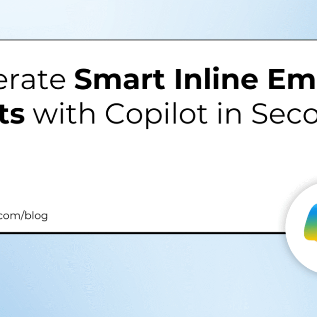 Smart Inline Email Drafts