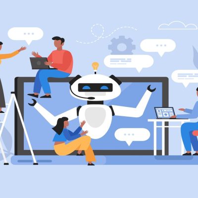 AI literacy in action—humans and AI collaborating seamlessly.