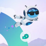 Icons for Sales Cloud and Revenue Cloud with Agent Astro flying: Sales Cloud product release